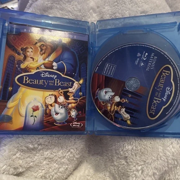Beauty and the Beast (Blu-ray/DVD, 2010, 3-Disc Set, Diamond Edition) - Picture 3 of 4